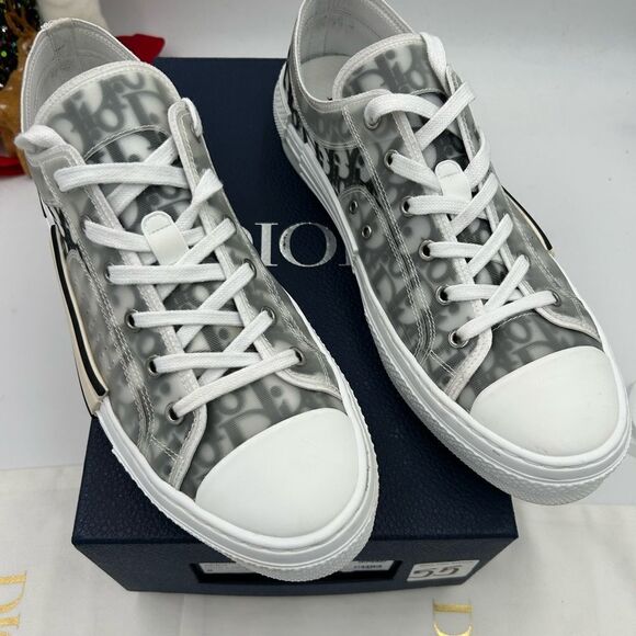 Men’s Dior B 23 oblique low top sneakers size 45 made in Italy.PRISTINE - Picture 4 of 12
